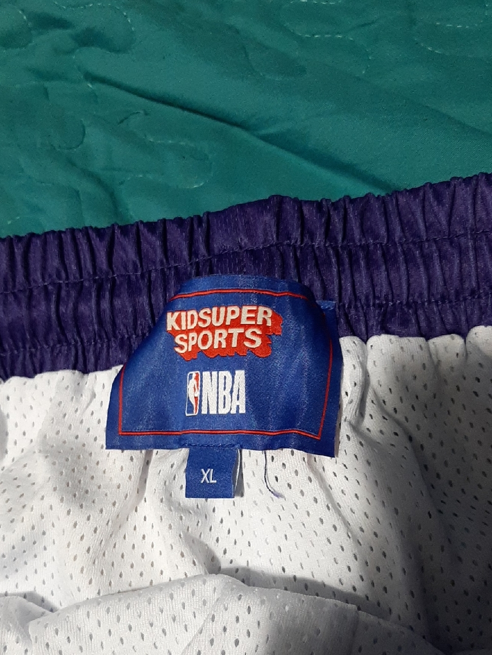 Los Angeles Lakers NBA & KidSuper Studios by Fanatics Unisex Hometown Shorts - Picture 3 of 5